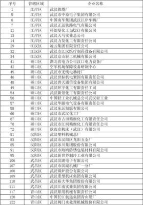 武漢市企業分布